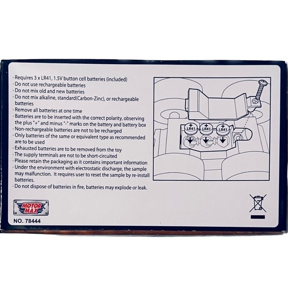 Motor Max - Mighty Monsters Truck - With Light & Sound - E5019C - Picture 5 of 5